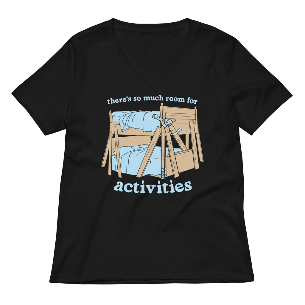 There's So Much Room Women's V-Neck Tee
