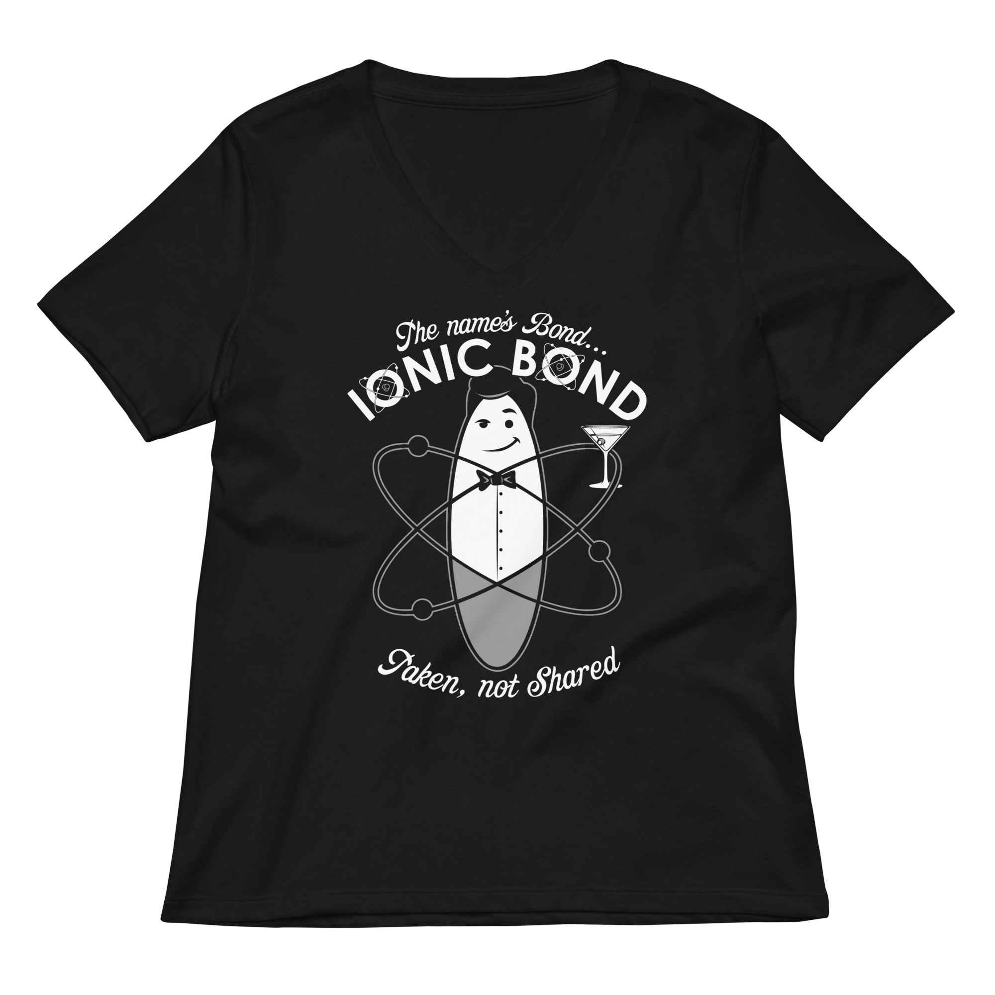 The Name's Bond, Ionic Bond Women's V-Neck Tee
