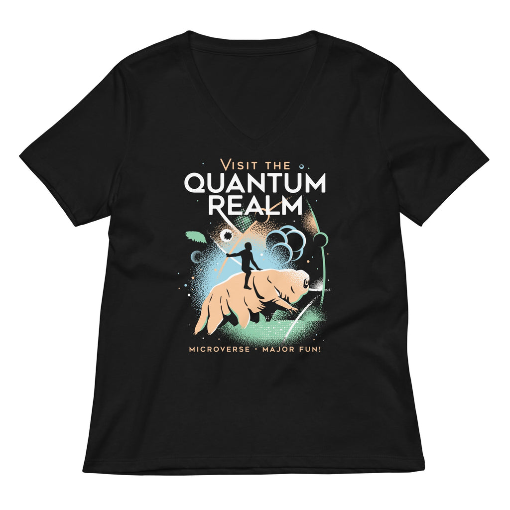 Visit The Quantum Realm Women's V-Neck Tee