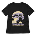 Wakanda Wildlife Reserve Women's V-Neck Tee