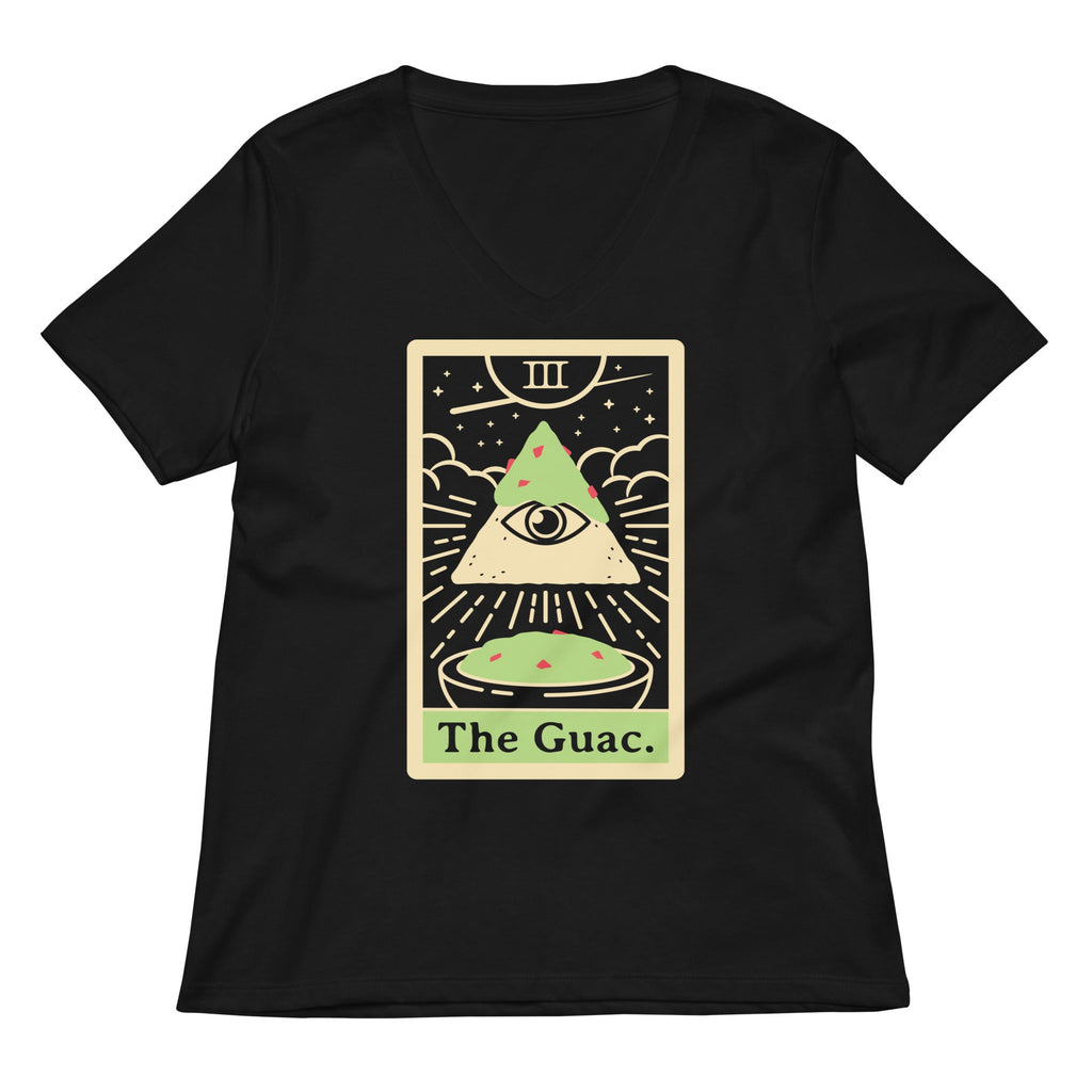 The Guac Tarot Women's V-Neck Tee