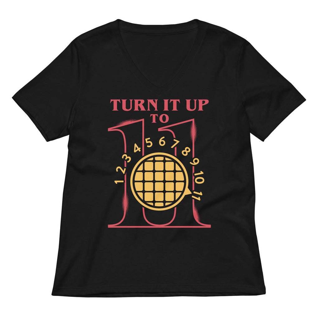 Turn It Up To 11 Women's V-Neck Tee