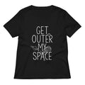 Get Outer My Space Women's V-Neck Tee