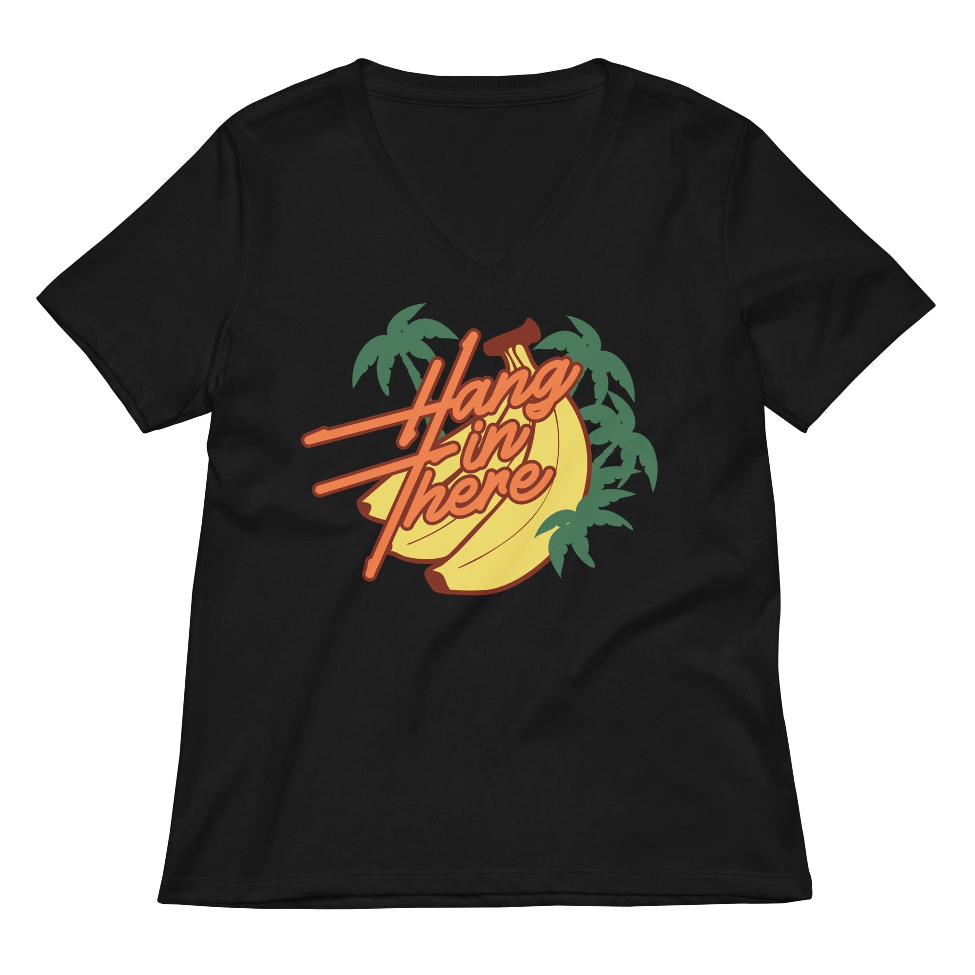Hang In There Women's V-Neck Tee