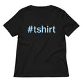 Hashtag T-Shirt Women's V-Neck Tee