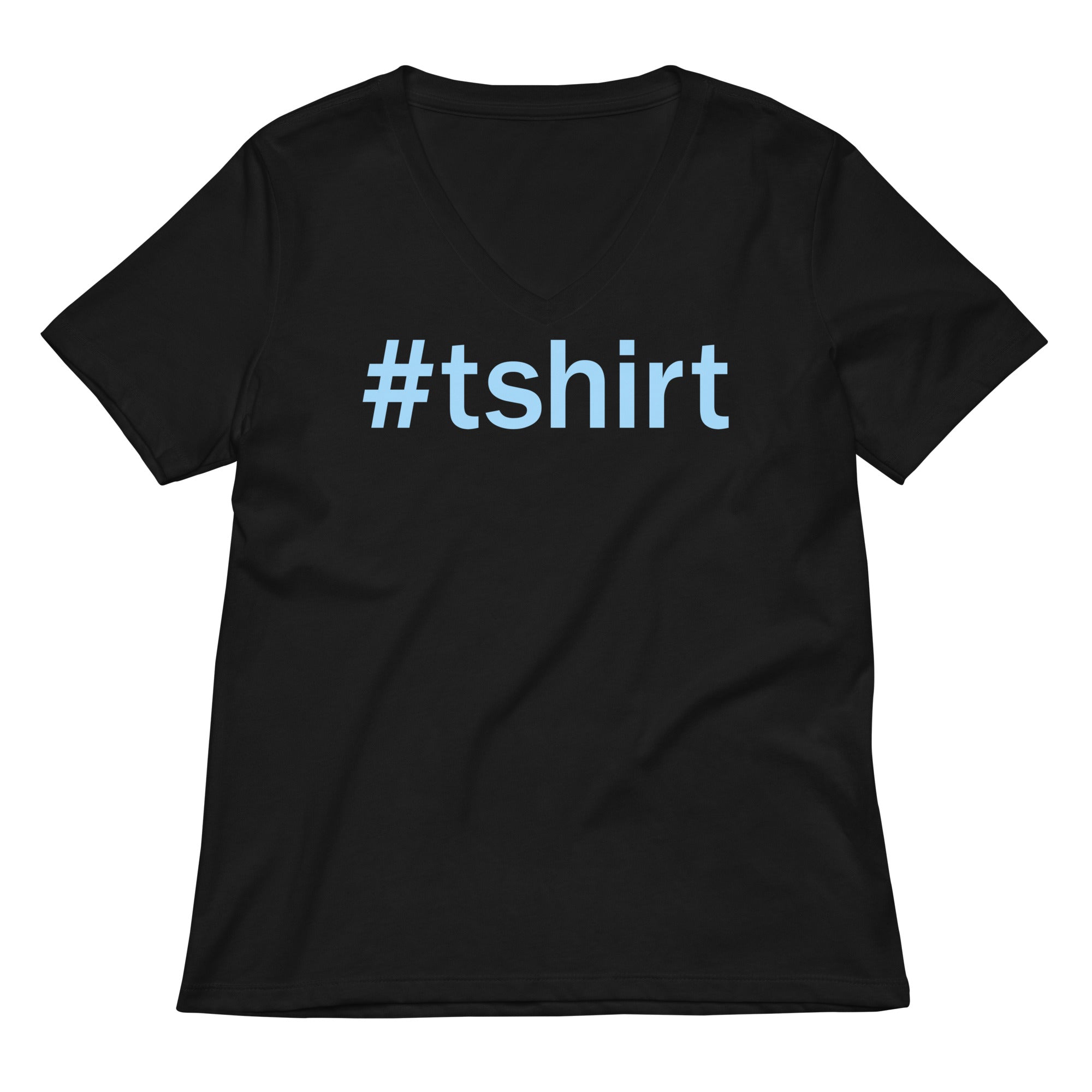 Hashtag T-Shirt Women's V-Neck Tee