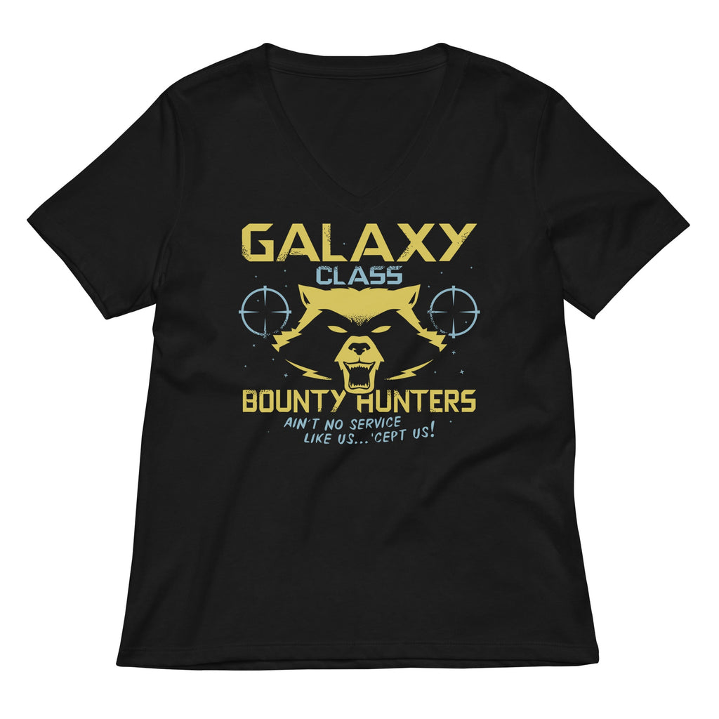 Galaxy Class Bounty Hunters Women's V-Neck Tee