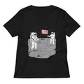 Moon Golf Women's V-Neck Tee