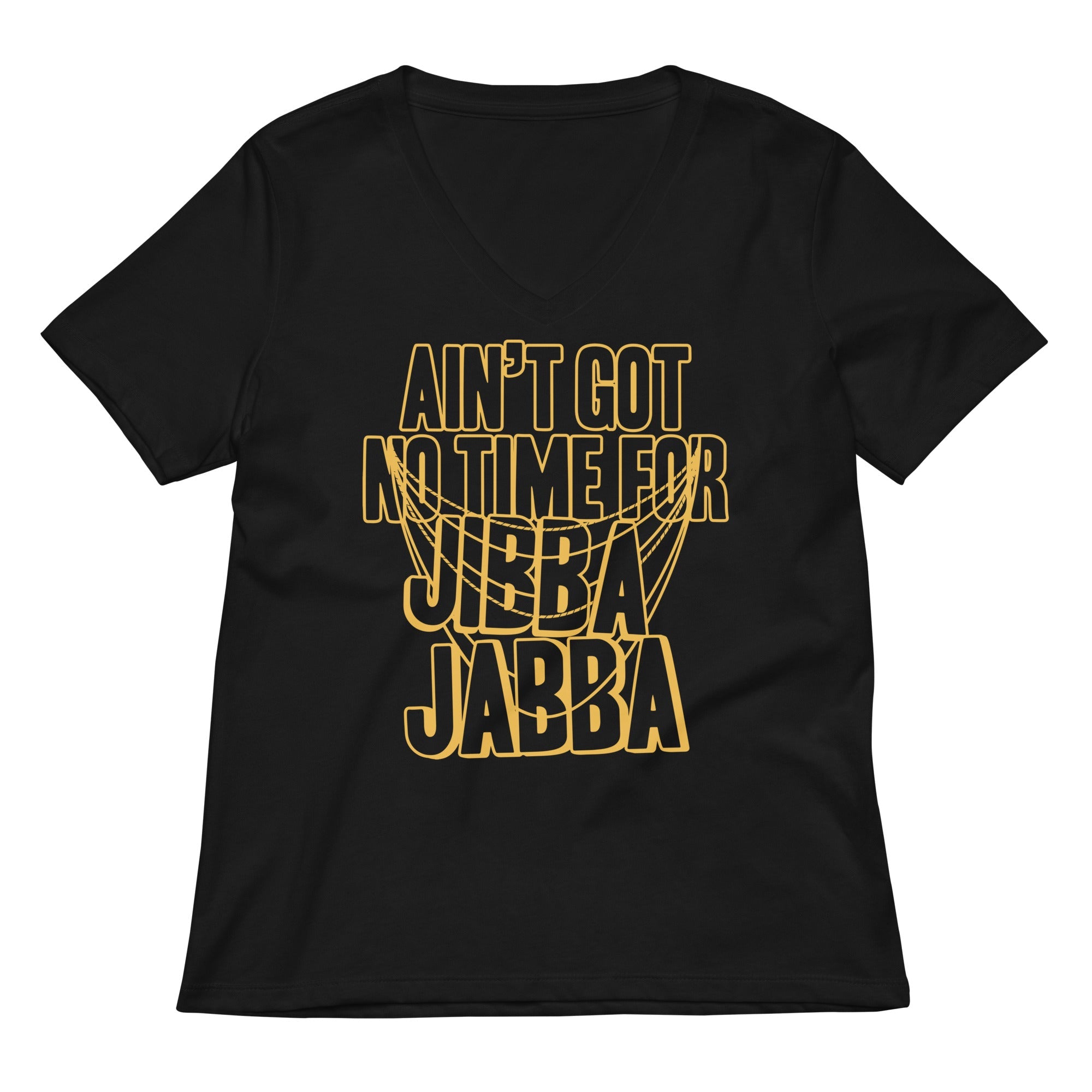 Jibba Jabba Women's V-Neck Tee