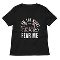 I Am The Night Fear Me Women's V-Neck Tee