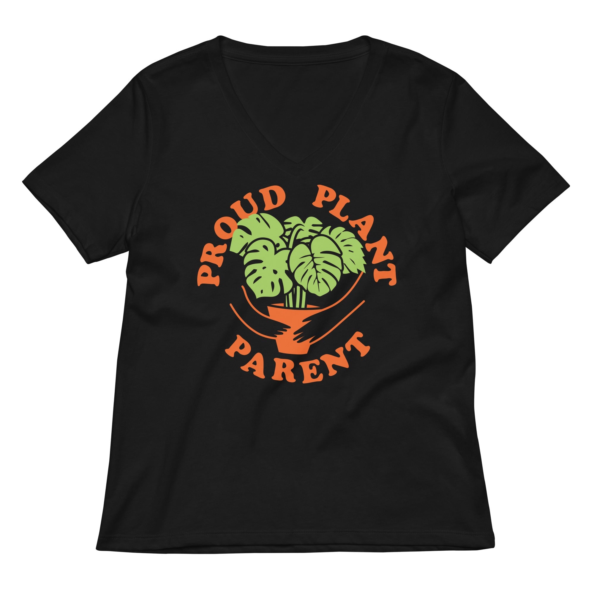 Proud Plant Parent Women's V-Neck Tee