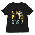 Oh For Peeps Sake Women's V-Neck Tee