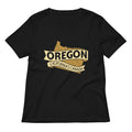 Oregon California's Canada Women's V-Neck Tee