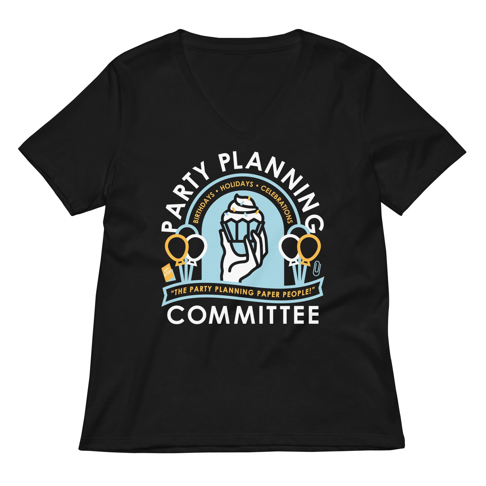 Party Planning Committee Women's V-Neck Tee