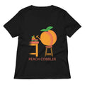 Peach Cobbler Women's V-Neck Tee