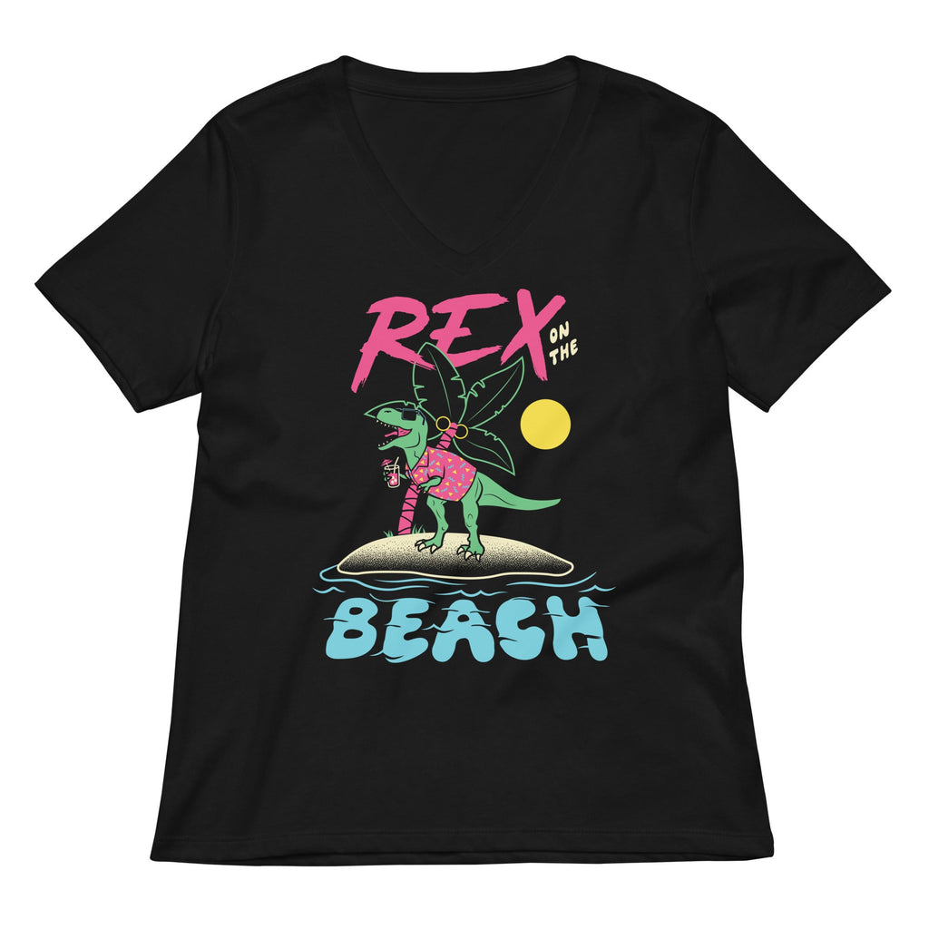 Rex On The Beach Women's V-Neck Tee
