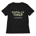 Sotally Tober Women's V-Neck Tee