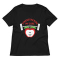 Strengthening My Core Women's V-Neck Tee