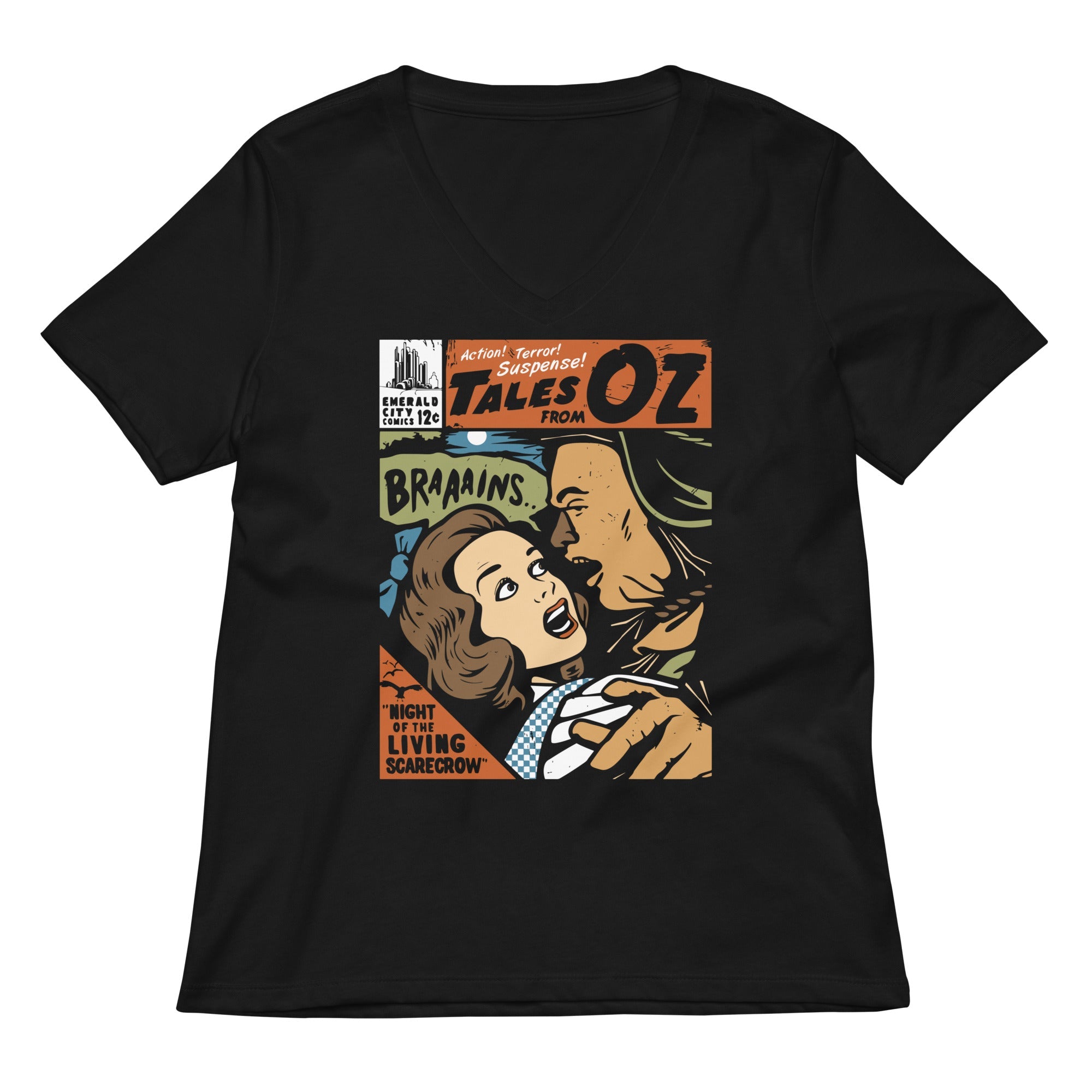 Tales From Oz Women's V-Neck Tee