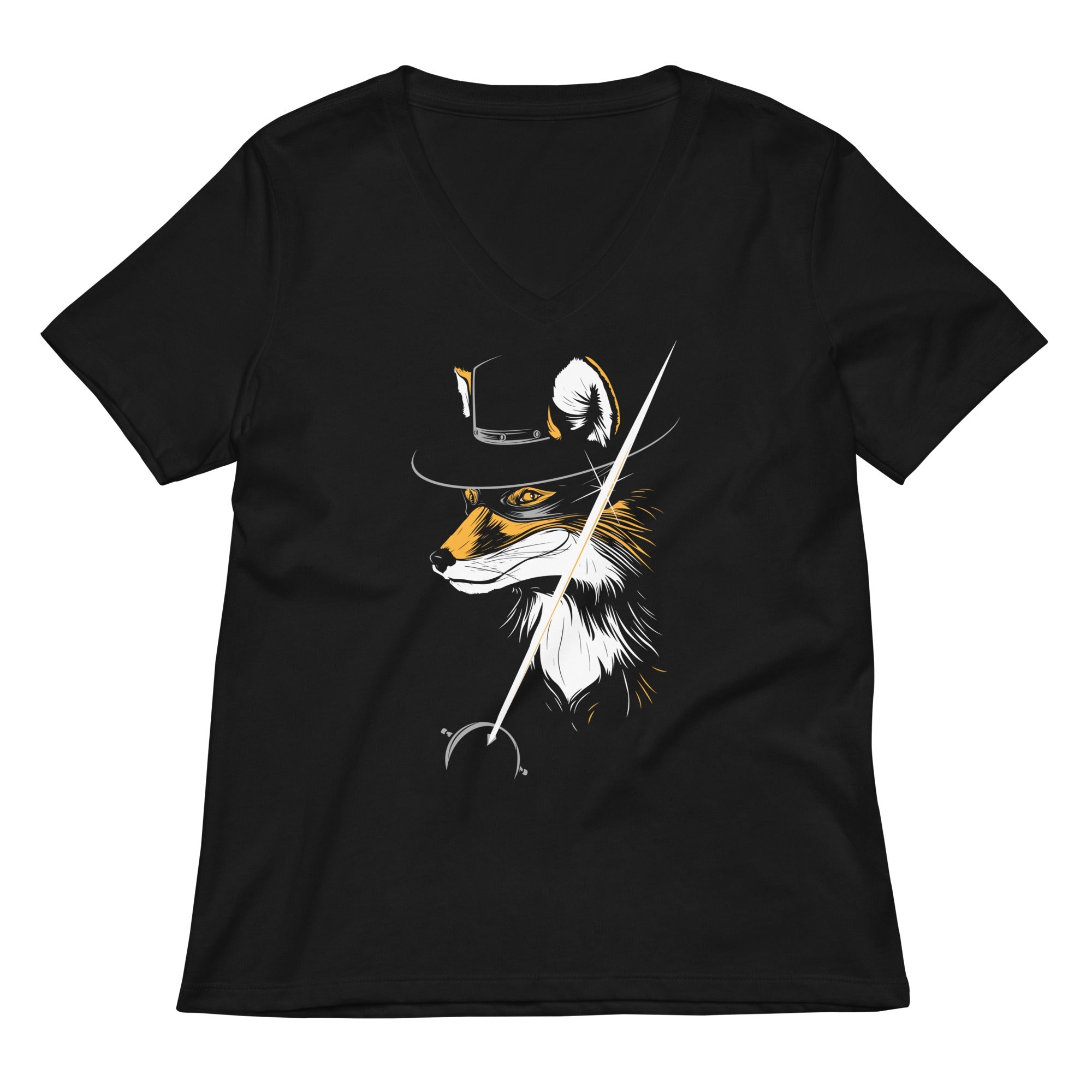 The Fox Women's V-Neck Tee
