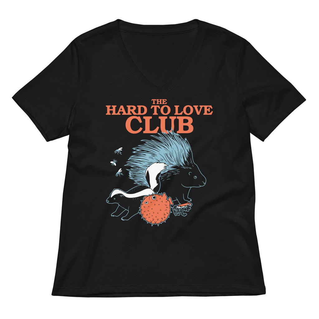 The Hard To Love Club Women's V-Neck Tee