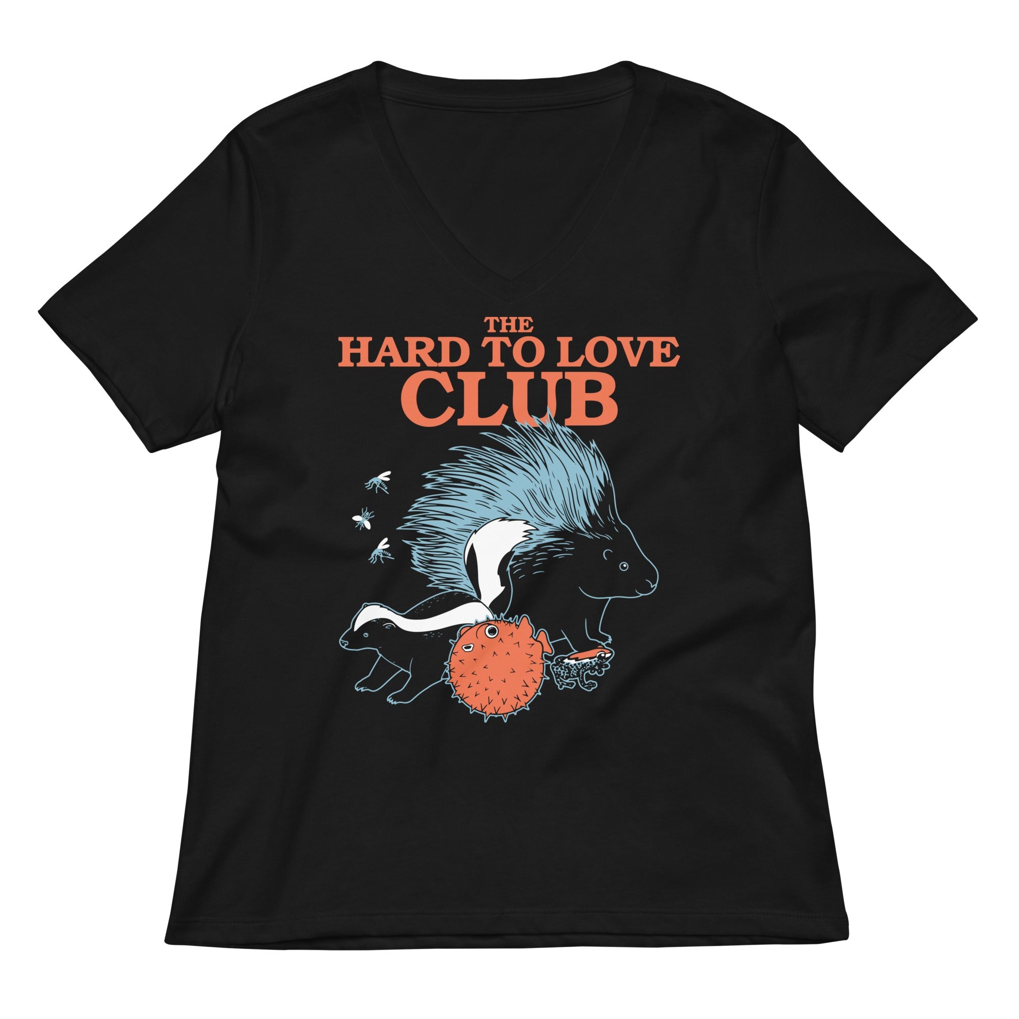 The Hard To Love Club Women's V-Neck Tee