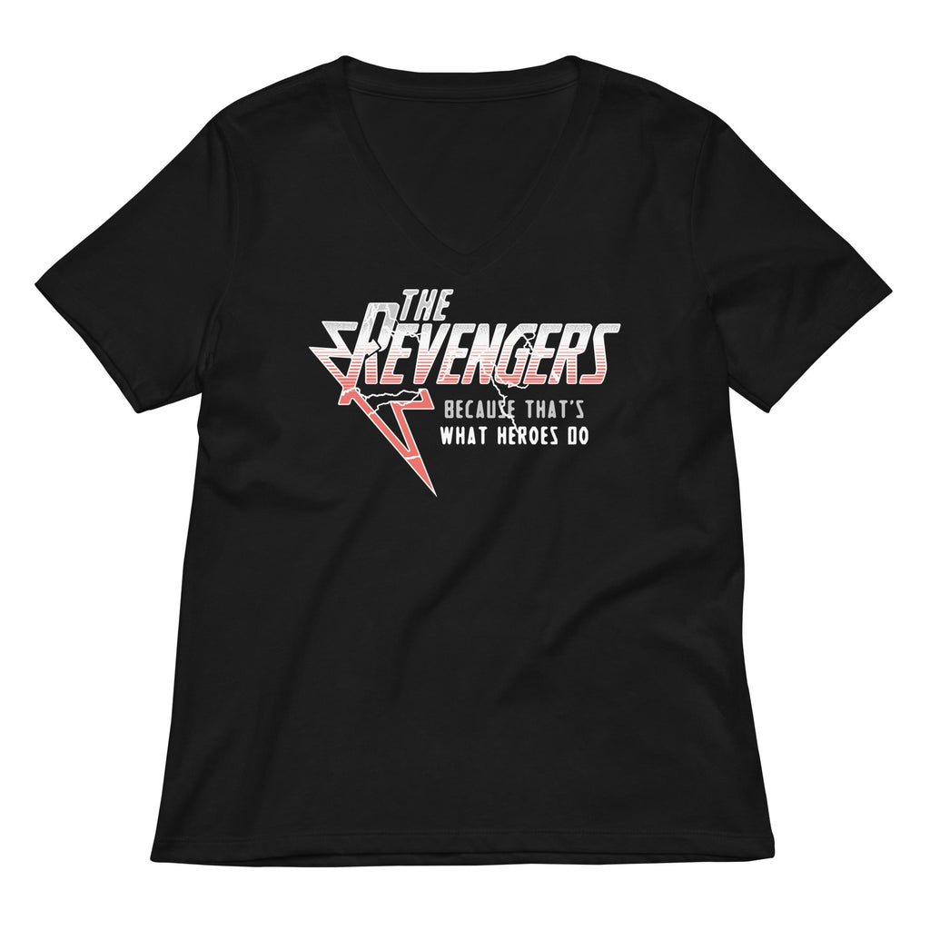 The Revengers Women's V-Neck Tee