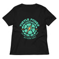 Turtle Power Company Women's V-Neck Tee