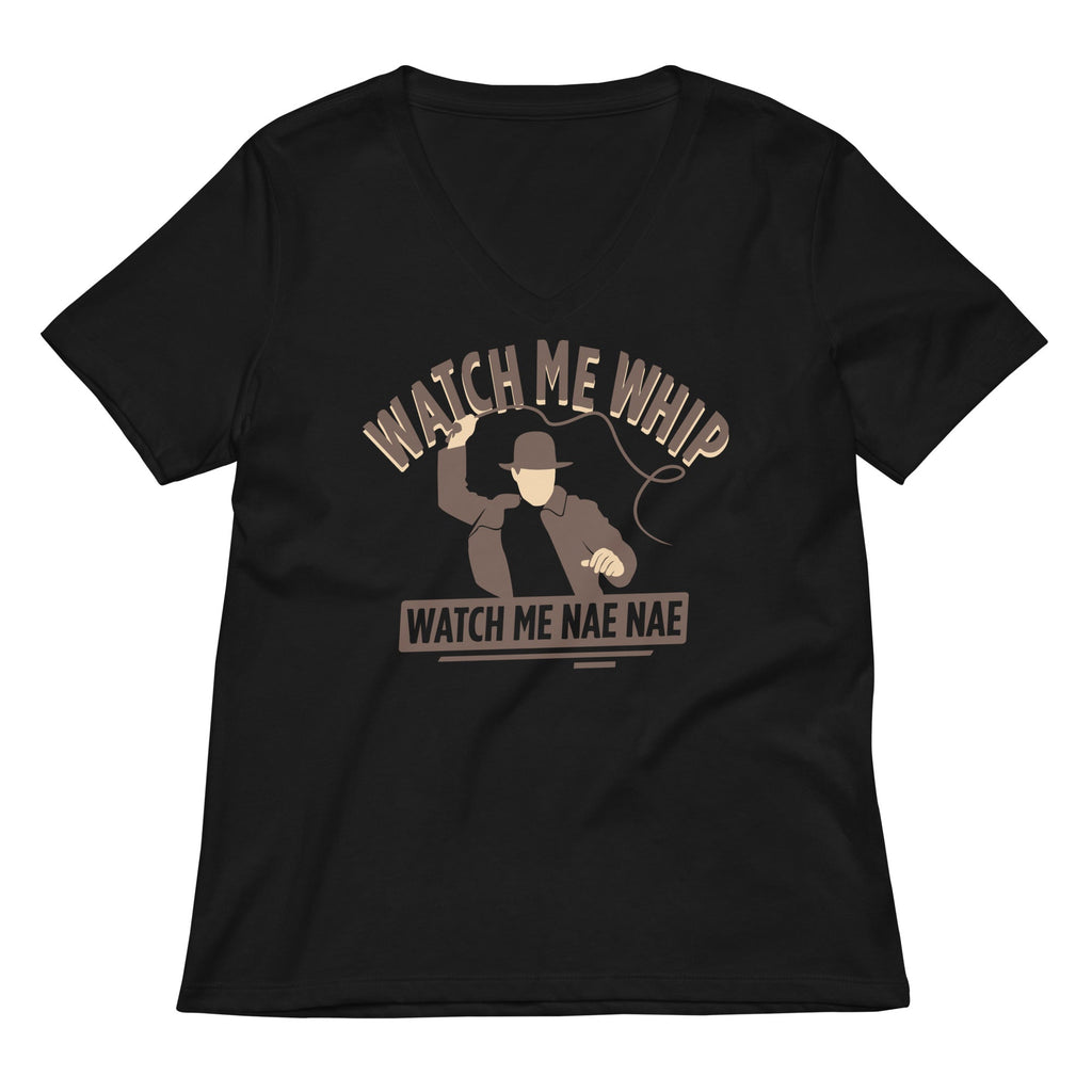 Watch Me Whip Women's V-Neck Tee