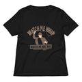 Watch Me Whip Women's V-Neck Tee