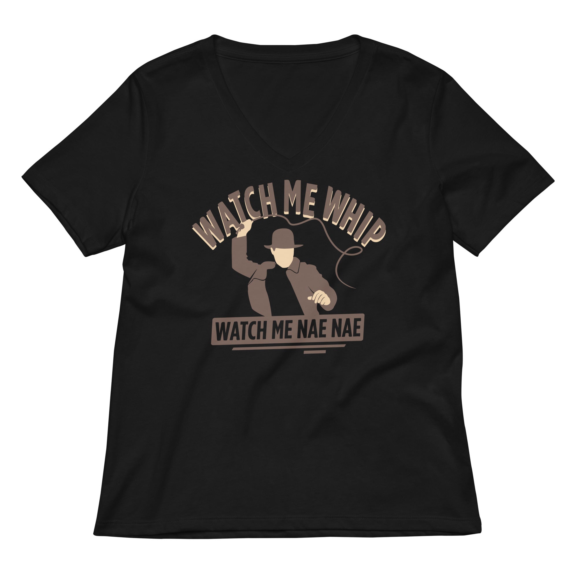 Watch Me Whip Women's V-Neck Tee
