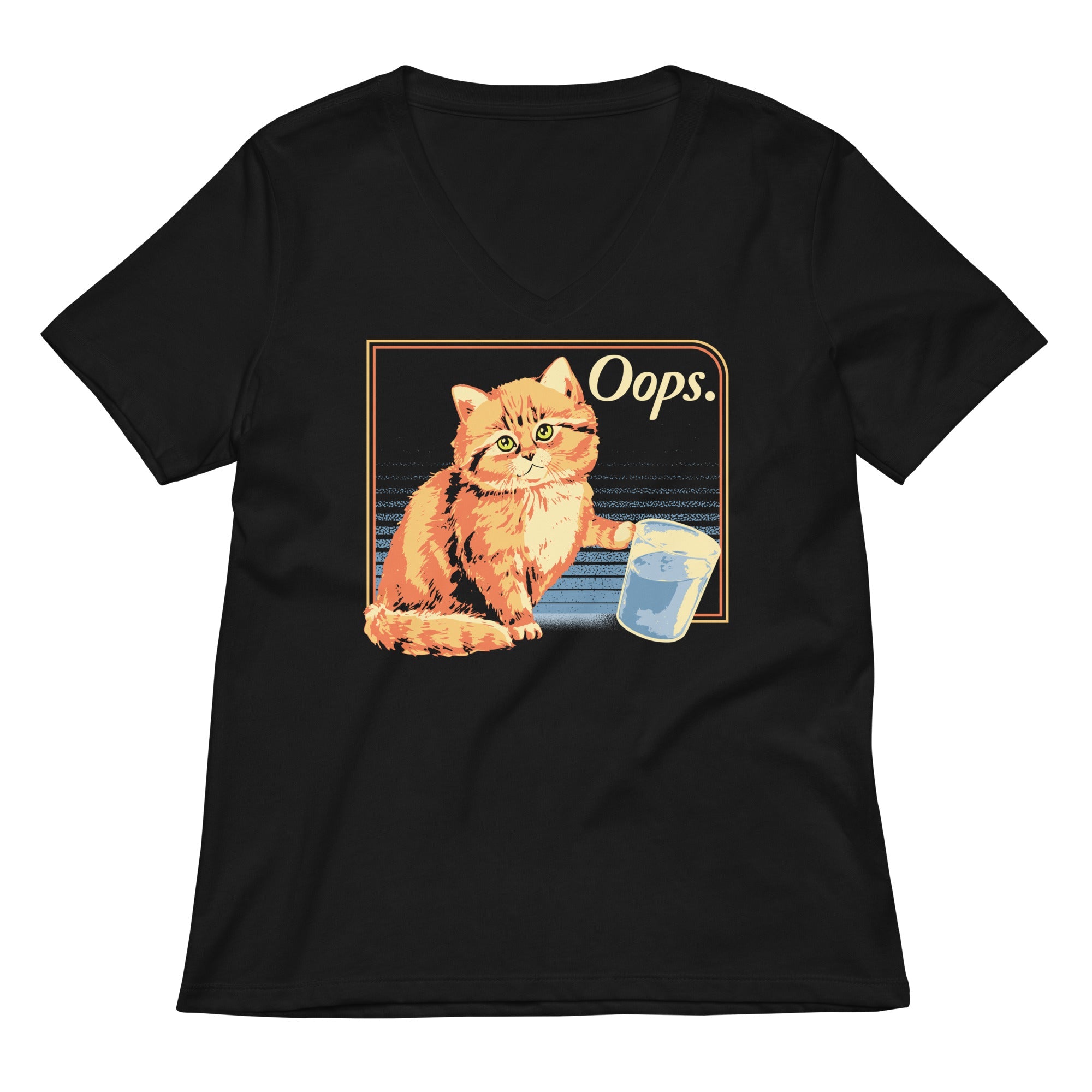Oops Women's V-Neck Tee