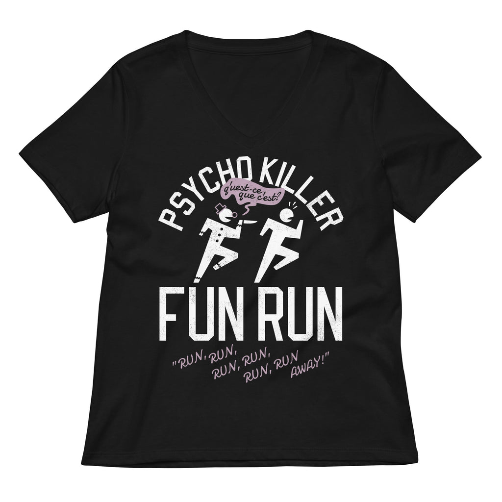 Psycho Killer Fun Run Women's V-Neck Tee