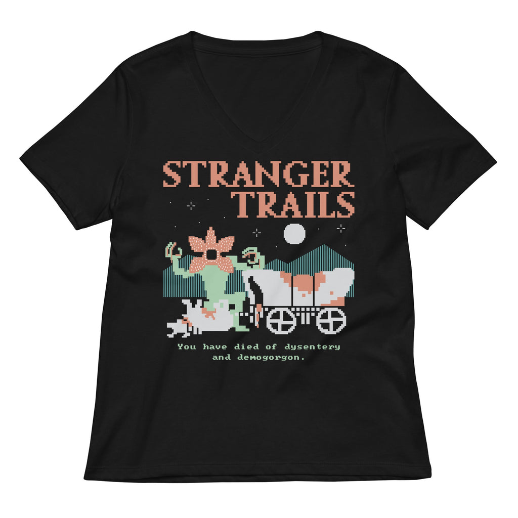 Stranger Trails Women's V-Neck Tee