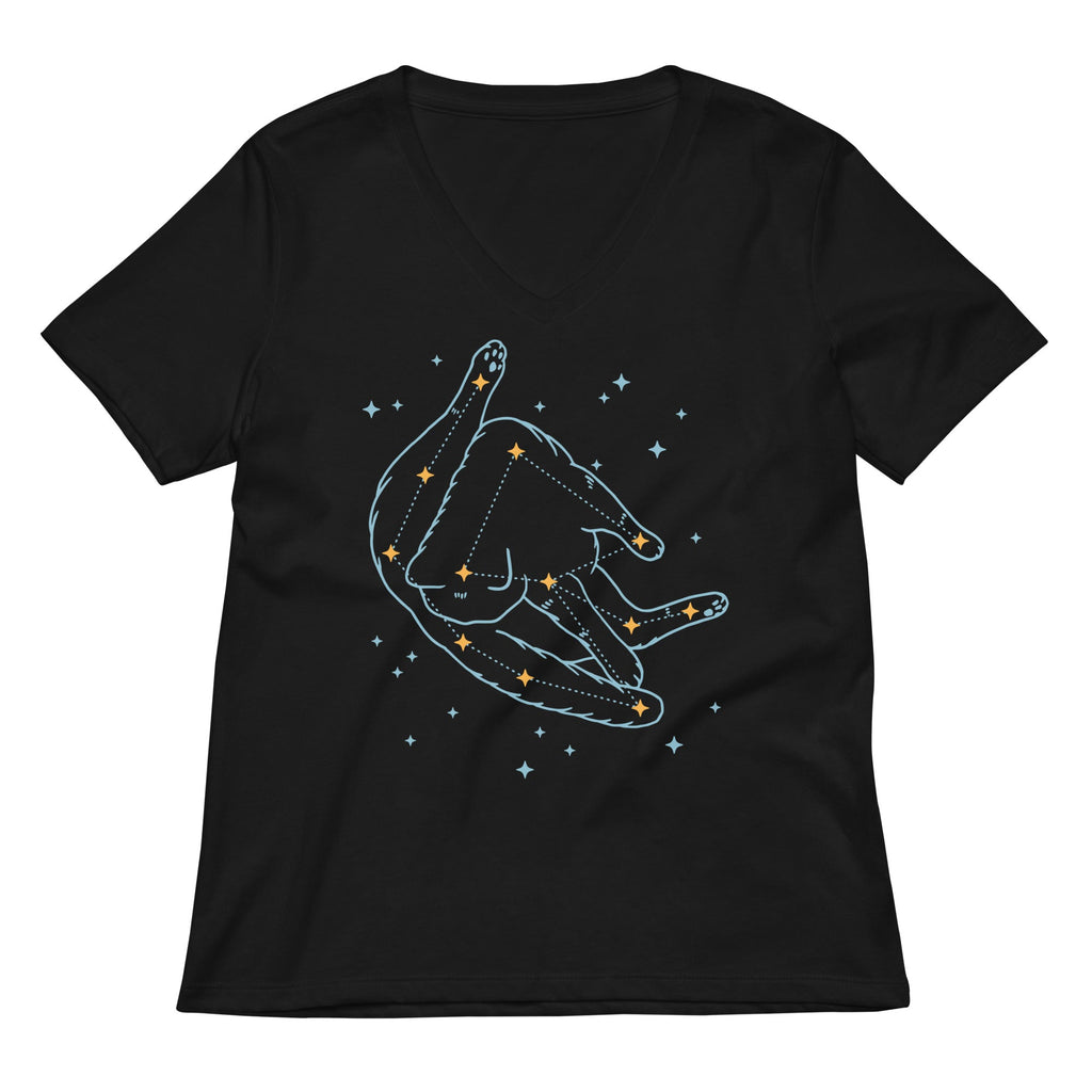 Catstellation Women's V-Neck Tee
