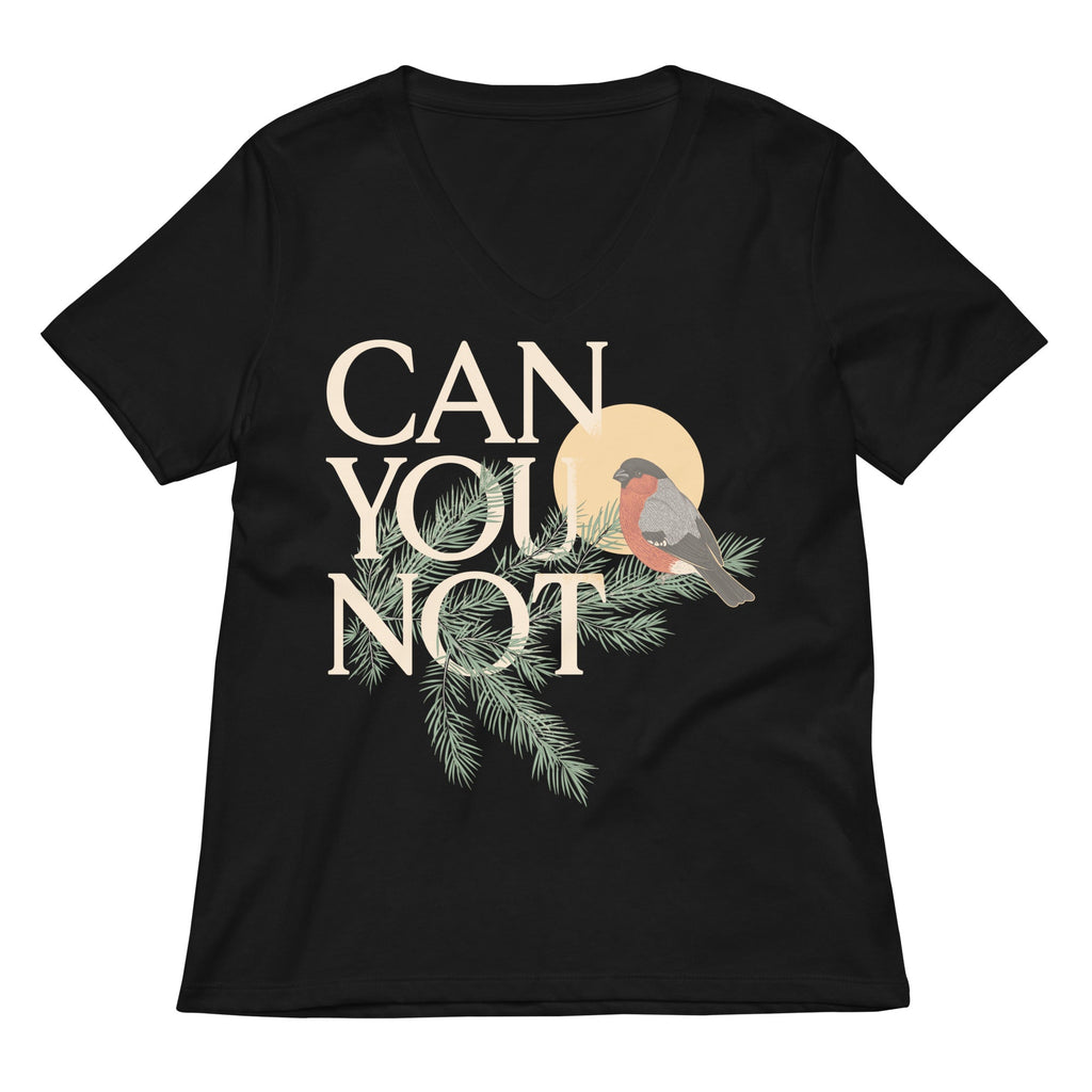 Can You Not Women's V-Neck Tee