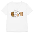 How S'mores Are Made Women's V-Neck Tee