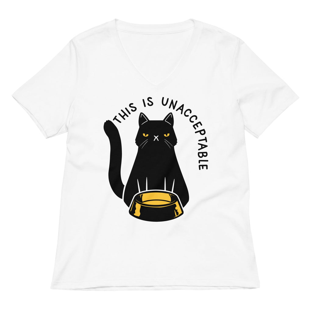 This Is Unacceptable Women's V-Neck Tee