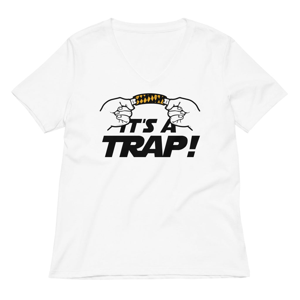 It's A Trap! Women's V-Neck Tee