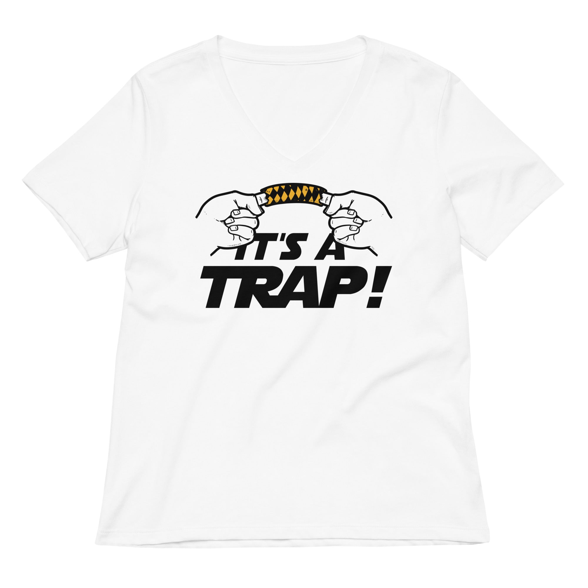 It's A Trap! Women's V-Neck Tee