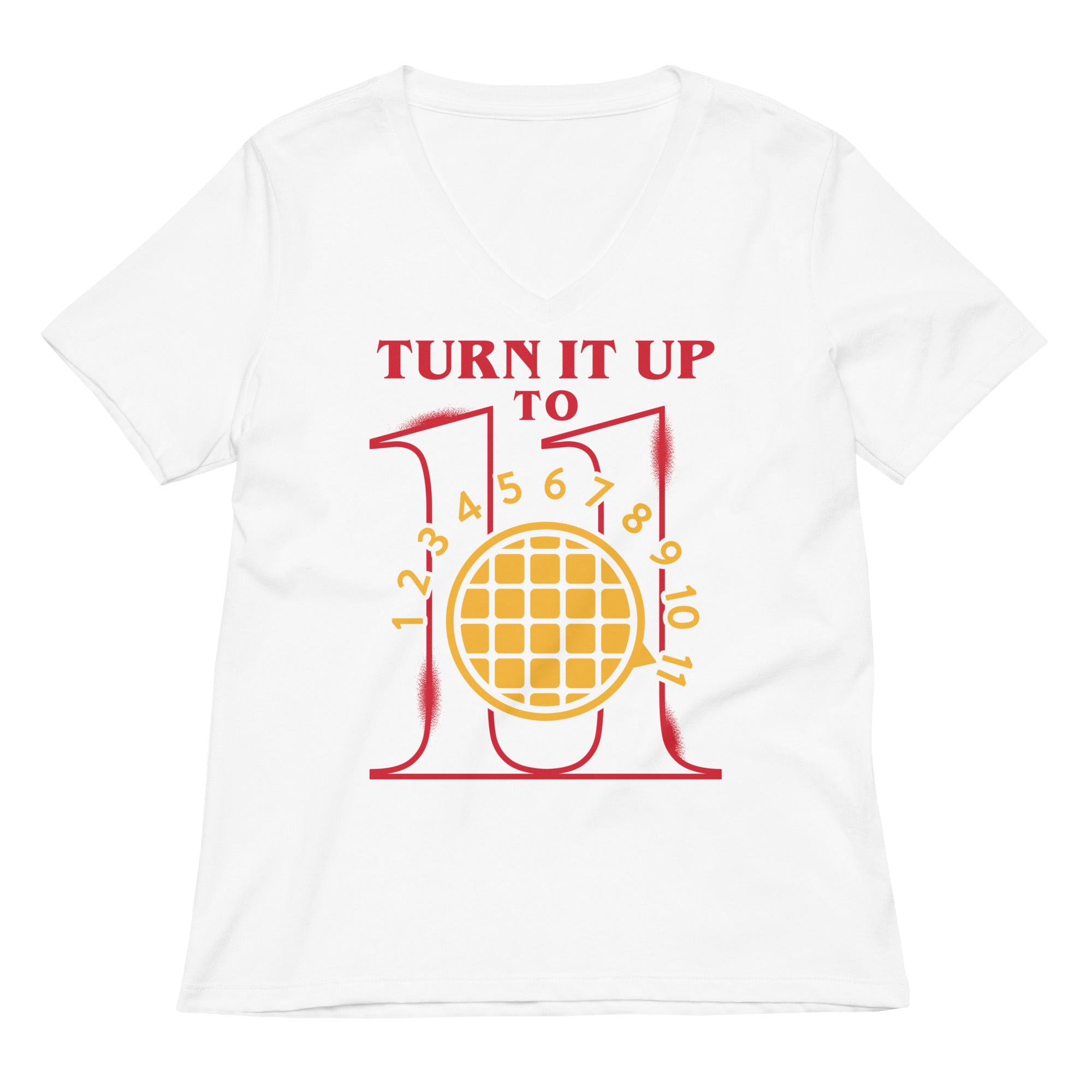 Turn It Up To 11 Women's V-Neck Tee