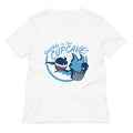 Quickly, To The Cupcave! Women's V-Neck Tee