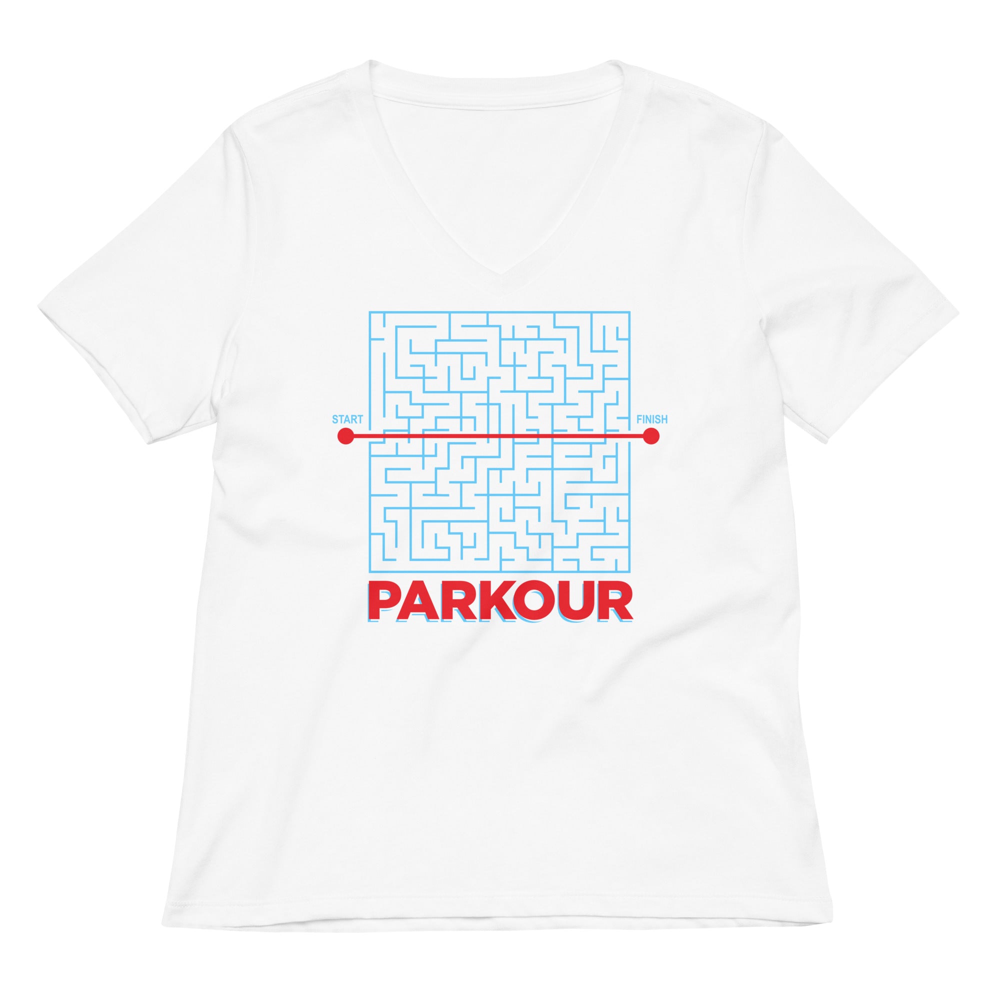 Parkour Women's V-Neck Tee