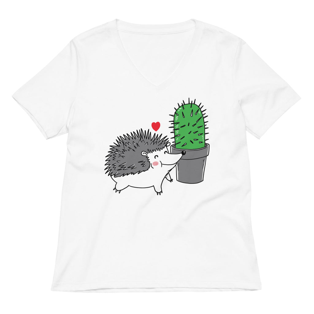 Prickly Love Women's V-Neck Tee
