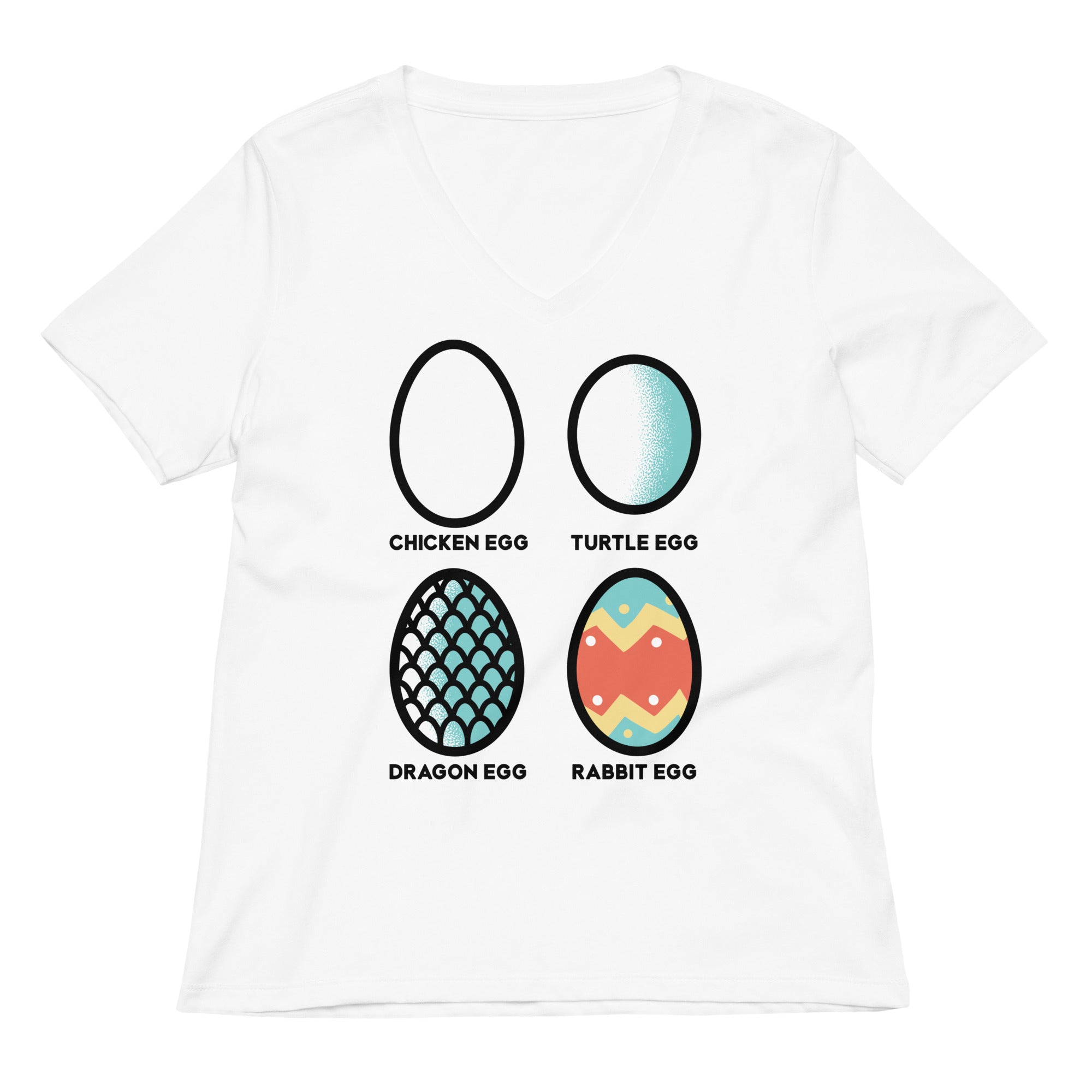 Rabbit Egg Women's V-Neck Tee