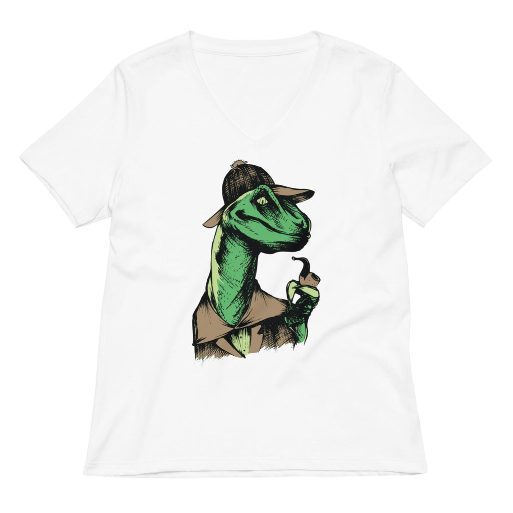 Velociholmes Women's V-Neck Tee