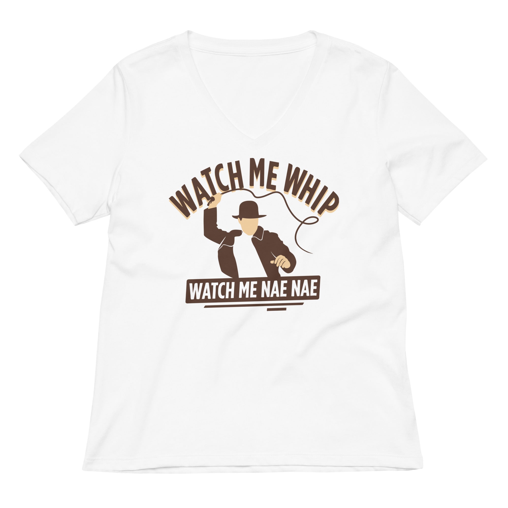 Watch Me Whip Women's V-Neck Tee