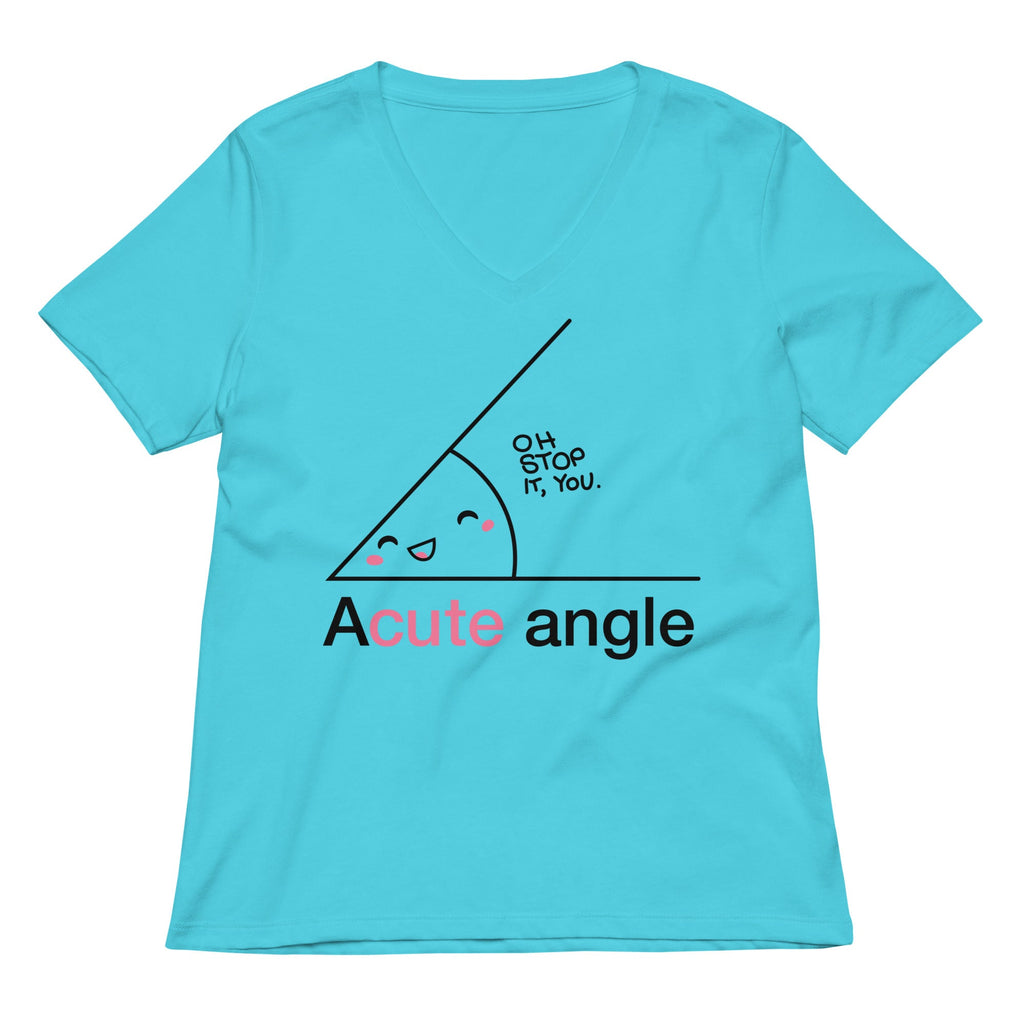 Acute Angle Women's V-Neck Tee