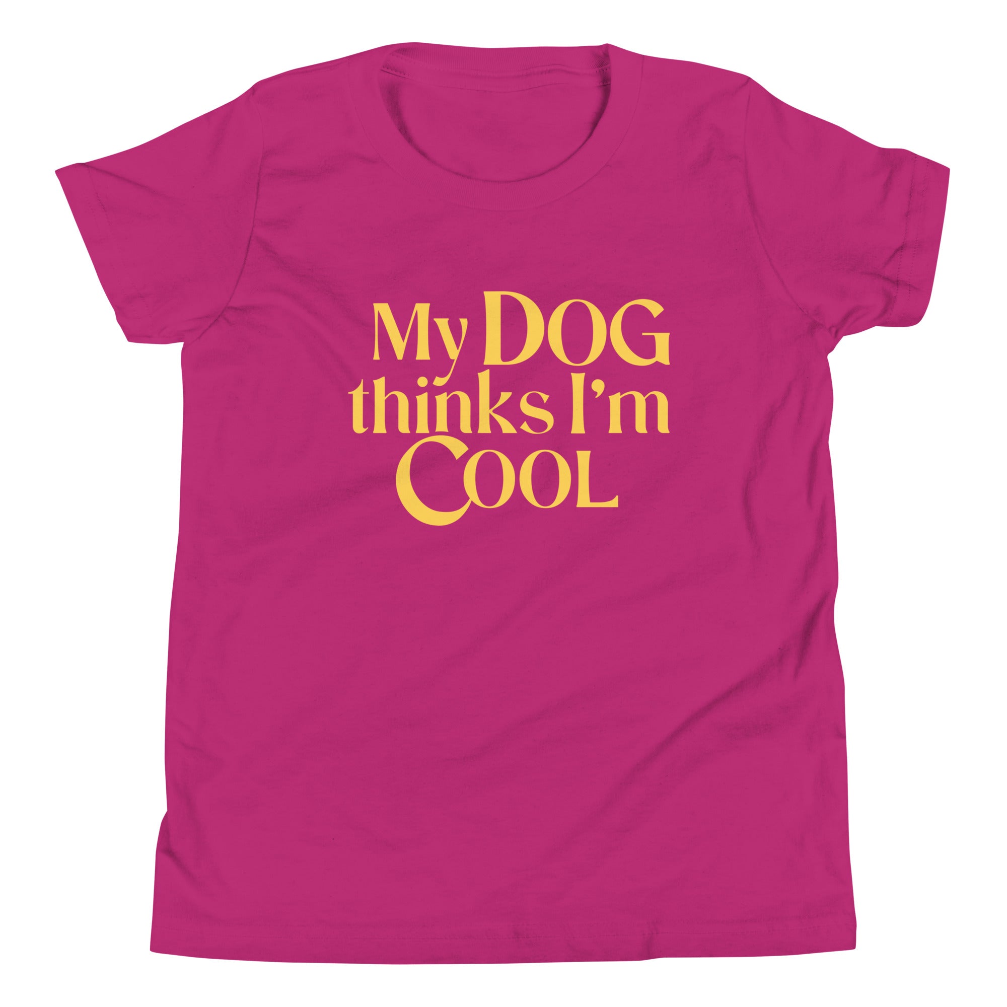 My Dog Thinks I'm Cool Kid's Youth Tee