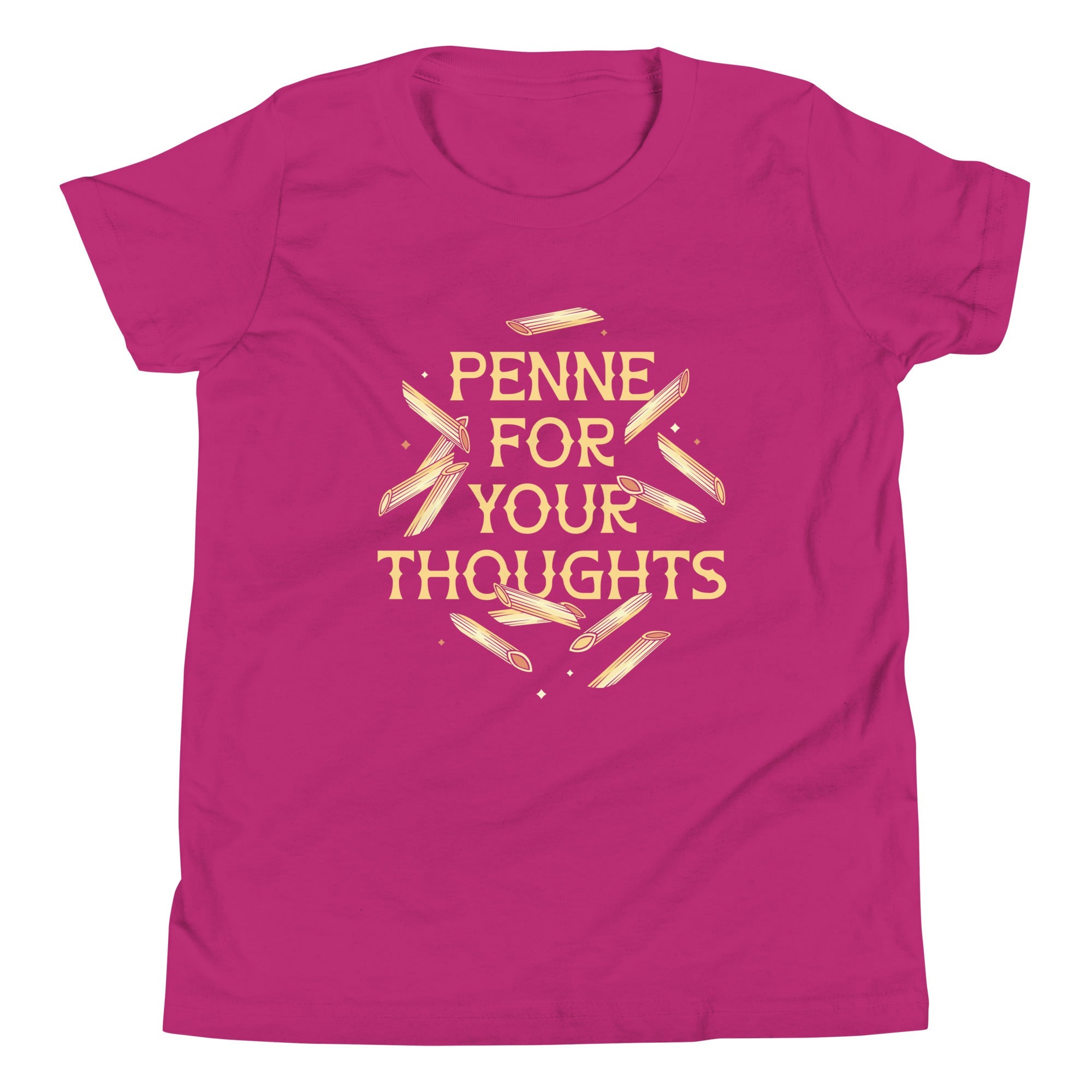 Penne For Your Thoughts Kid's Youth Tee
